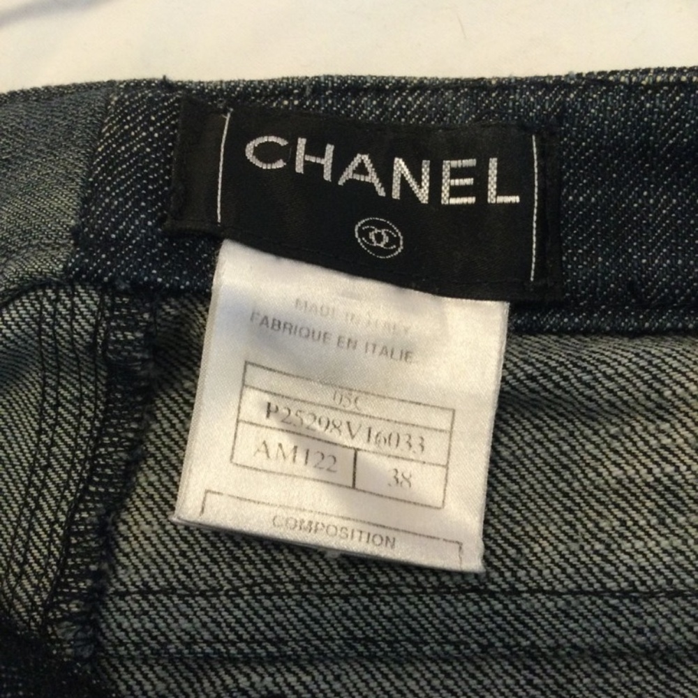 CHANEL Jeans Size 38 Professionally Altered